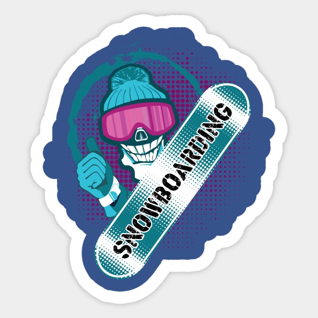 Snowboarding Snowboarding Winter Sport Sticker by Hariolf´s Mega Store